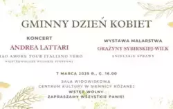 Zdjęcie do Gminny Dzień Kobiet z Andrea Lattari. 