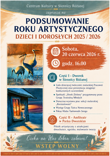 Zakończenie roku form artystycznych Centrum Kultury